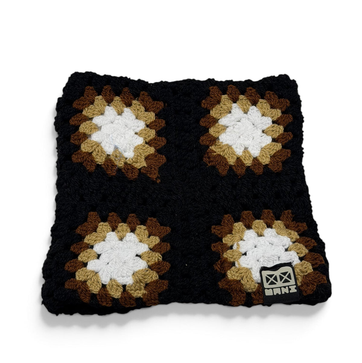 KAHWA - BONNET EN CROCHET GATA V2 NOIR/MARRON