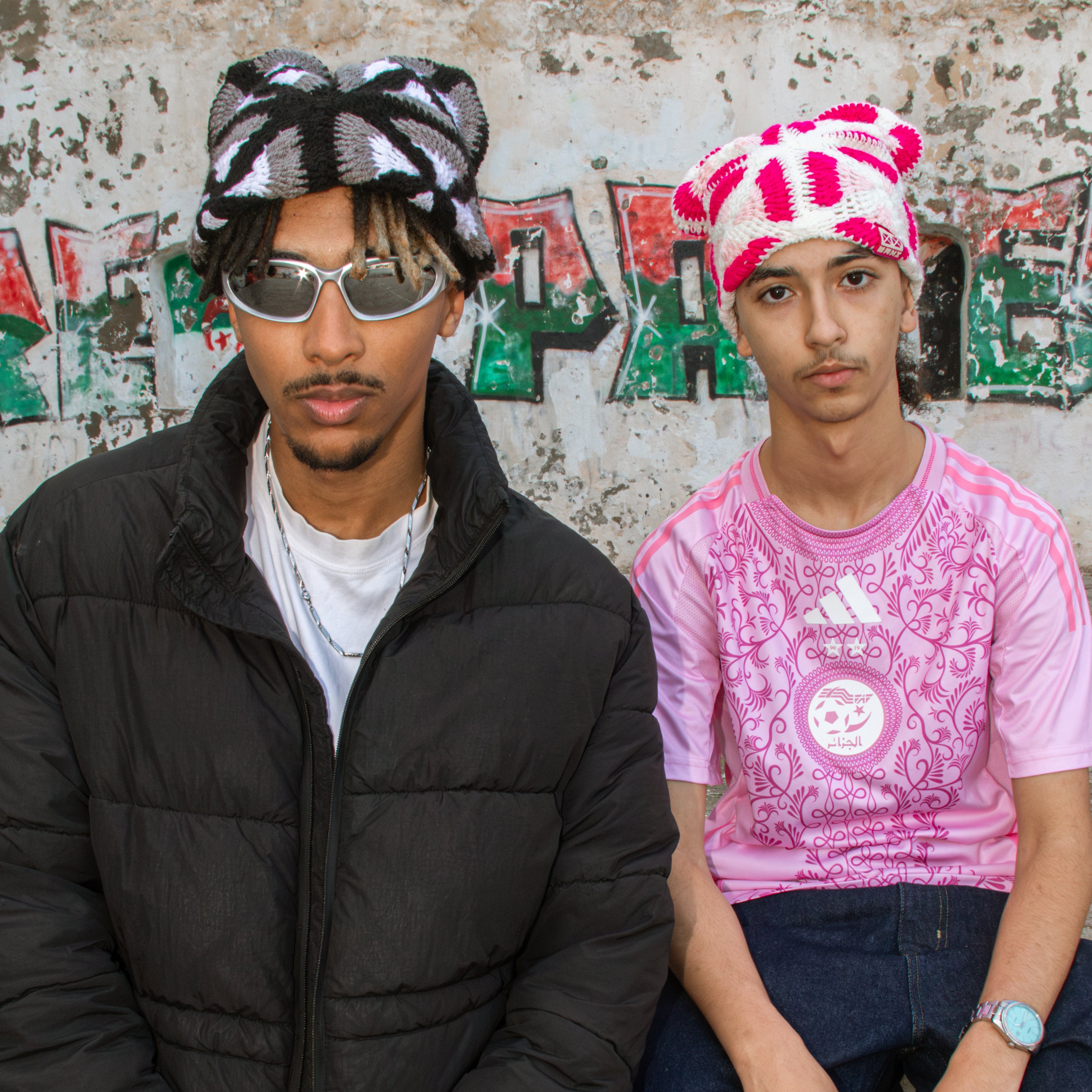 LAYL - BONNET EN CROCHET NOIR