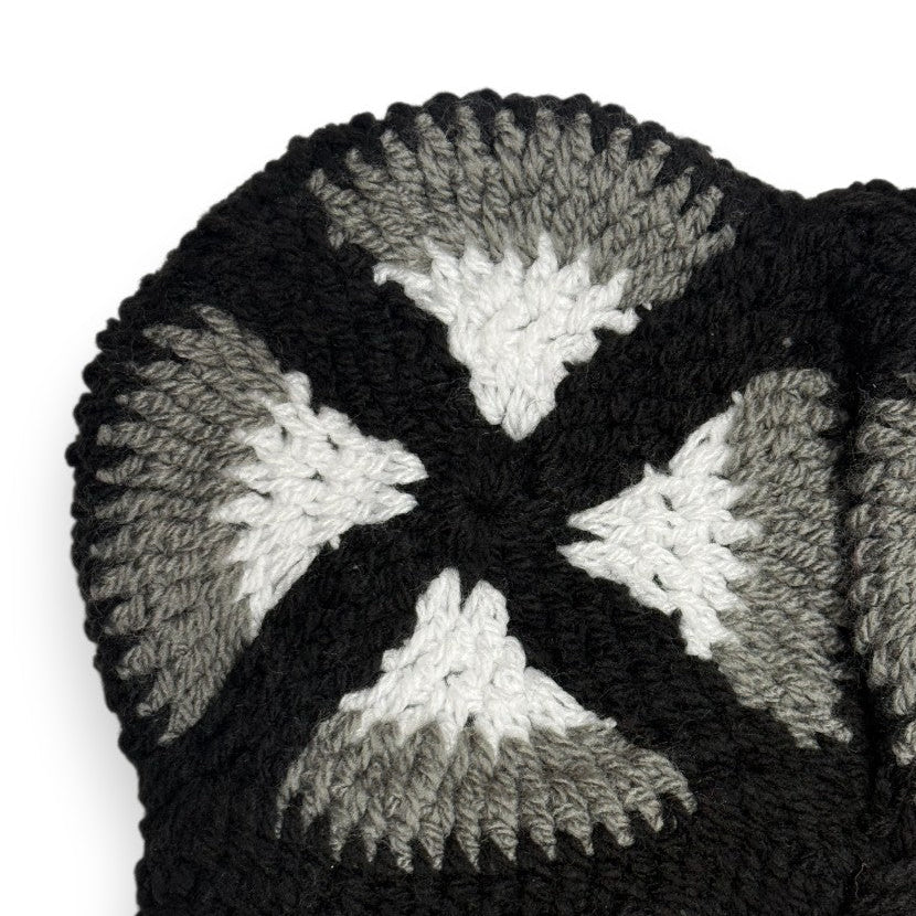 LAYL - BONNET EN CROCHET NOIR